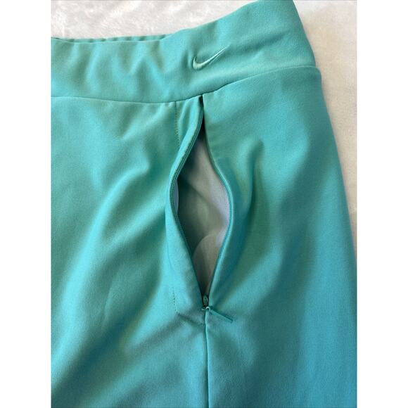 Nike Golf Dri Fit Skort/Skirt Women's S Green Zippered Pockets Tennis - Picture 5 of 7